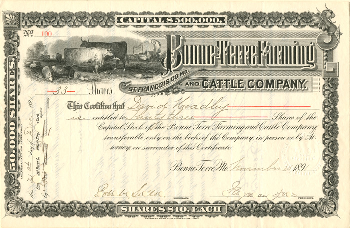 Bonne-Terre Farming and Cattle Co.
